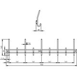 Kapstok - Hout - Zwart