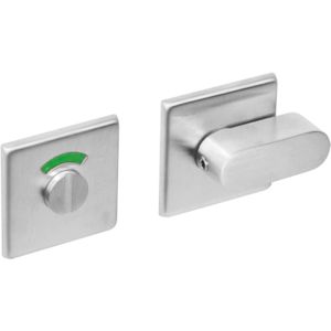 Intersteel - WC-Sluiting - RVS Geborsteld - Vierkant - Plat - Verdekt