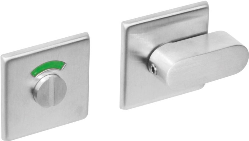 Intersteel - WC-Sluiting - RVS Geborsteld - Vierkant - Plat - Verdekt