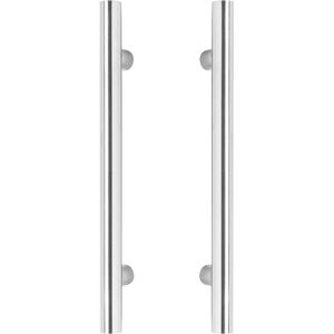 Intersteel Deurgrepen T-vorm ø 25 mm - 1200 mm rvs geborsteld