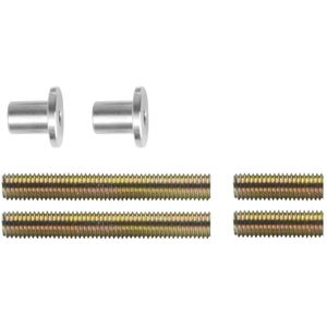 Intersteel Bevestigingsset H doorgaand enkelzijdige montage voor hout/pvc/alu deurdikte 25-65mm