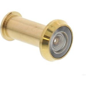 Intersteel - Deurspion - Messing Gelakt - 180° Kijkhoek - Diameter 14 mm