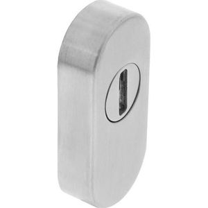 Intersteel Veiligheid-Schuifrozet + kerntrekbeveiliging ovaal rvs