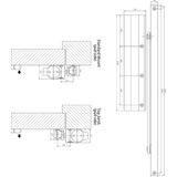 Intersteel Deurdranger met glijarm DR110 grijs