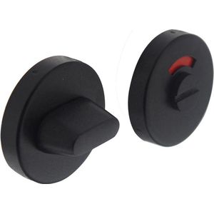 Intersteel WC-sluiting verdekt ø53x10mm met stift 8x8mm - RVS/mat zwart