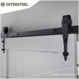 Intersteel Schuifdeursysteem Classic mat zwart