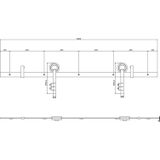 Intersteel Schuifdeursysteem Modern rvs geborsteld