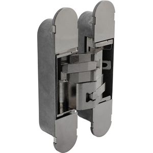 Intersteel Scharnier 160 X 32 Mm Zamak – Nikkel 3D Verstelbaar