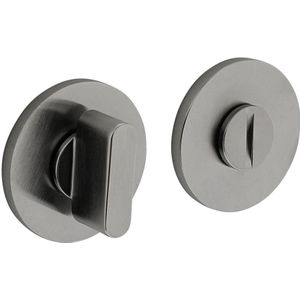 Intersteel - Rond Rosette - Toilet-/Badkamersluiting - RVS Mat Titaan PVD - Messing