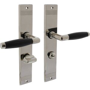 Intersteel Deurkruk Ton Basic met schild WC63/8mm nikkel