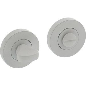 Intersteel Rozet met toilet-/badkamersluiting rond Ø52x10mm wit