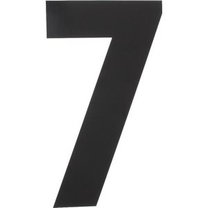 Intersteel Huisnummer 7 XXL rvs / mat zwart