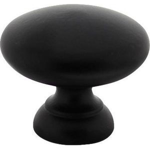 Intersteel Meubelknop paddenstoel Ø32mm zwart