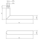 Intersteel Voordeurset Veiligheidsbeslag SKG*** Rond Rozet Rvs Zwart met Kerntrekbeveiliging