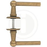 Intersteel - Deurkruk L-L - Bol - Messing - Matte Donkere Uitstraling