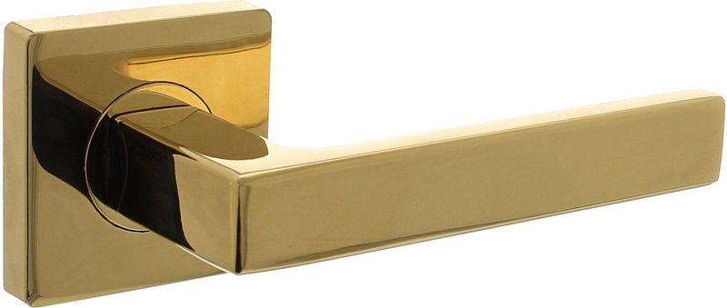 Intersteel - Deurklink Hera - PVD Messingkleur - Zamak - Inclusief Bevestigingsmateriaal