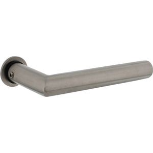 Intersteel | Deurkruk Jura met rozet | RVS Geborsteld