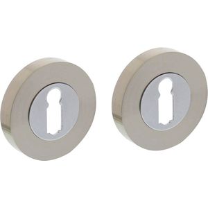 Sleutelrozet | Intersteel (Zamak, Chroom, Set)