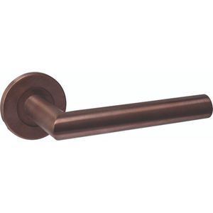 Intersteel - Q 01 - Deurklink - PVD Brons - Verdekt Rond Rozet
