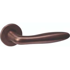 Intersteel - Q 03 - Deurklink - PVD Brons - Rond Rozet
