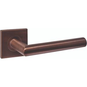 Intersteel - Q 04 - Deurklink - PVD Brons - Verdekt Roset