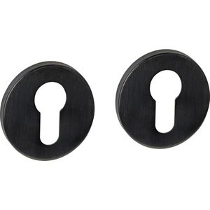 Intersteel - Cilinderrozetten - Rood - Roestvast Staal - PVD Zwart