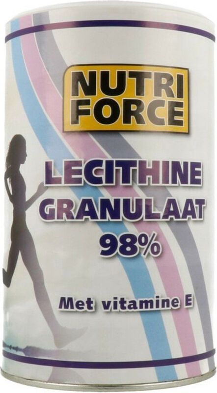 Nutriforce Lecithine Granulaat 98% met Vitamine E (Naproz) 400 gram