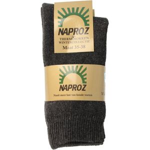 Naproz Thermo Sok Grijs 35-38