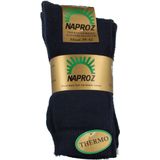 Naproz - Thermo Sokken - Blauw - Katoen - 1 Paar
