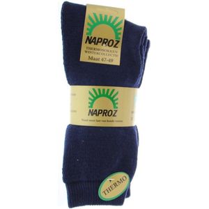 Naproz Thermo Sokken - Blauw - 3 Paar