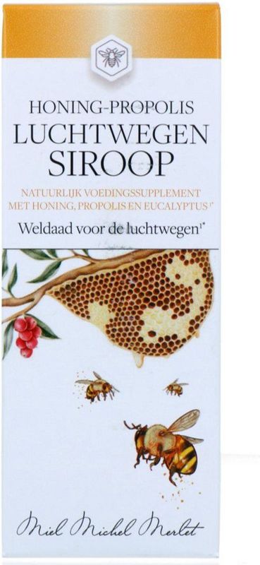 Luchtwegen Siroop - Honing-Propolis - 250 ml - Natuurlijk Voedingssupplement
