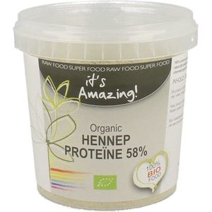 Hennep Proteïne - Bio - 300GR - Eiwitrijke Poeder - Veganistisch