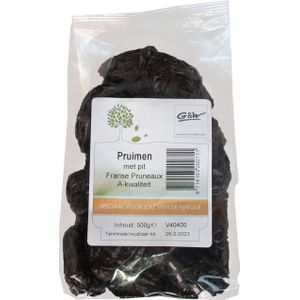 G&W Pruimen met Pit 500g