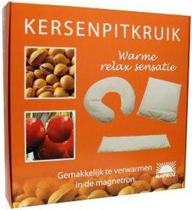 Naproz - Kersenpitkruik - Natuurlijk Warmtekussen - Gevuld met Kersenpitten - 40 x 15 cm