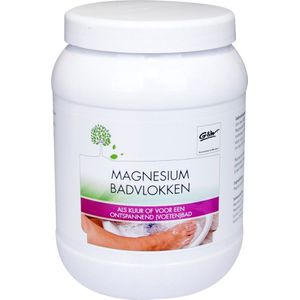 Gezond & Wel - Magnesium Badvlokken - Badzout - Hoogconcentraat