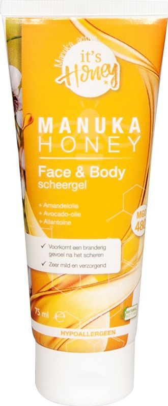 It's Honey - Face & Body Scheergel - 75ML - Honingextracten - Aloë Vera