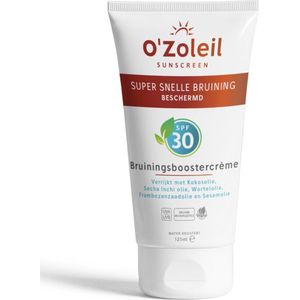O' Zoleil - Bruiningsbooster Creme - SPF30 - 125 Milliliter