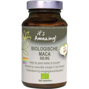 It's Amazing - Biologische Maca - 500 mg - Voedzaam Voedingssupplement