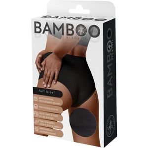 Naproz - Bamboo Full Brief - Zwart - Bamboe - Hypoallergeen