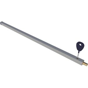 SecuBar schuifpui- en schuifraambeveiliging Basic - Silverline RAL9006 - 93 cm - 2010.380.02