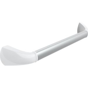 SecuCare Wandbeugel - 400mm greep blank geanodiseerd kap - wit mat - 8010.401.01