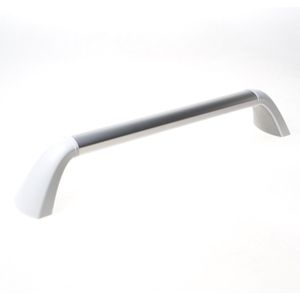 SecuCare Wandbeugel - 500mm greep blank geanodiseerd kap - wit mat - 8010.501.01