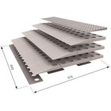 Drempelhulp - 2 laags 84 x 4 x 33 cm - SecuCare
