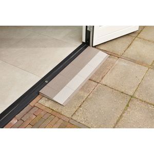 SecuCare - Deluxe Drempelhulp - Grijs/Bruin - 330 x 240 mm - Verbreedbaar