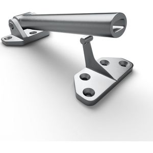 SecuMax - Kierstandhouder - RVS - Geborsteld - Inclusief Montagemateriaal