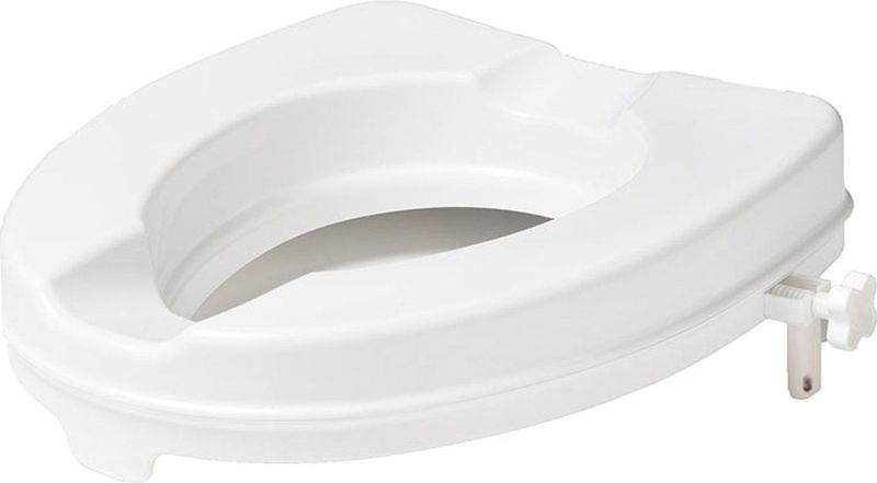 SecuCare - Toiletverhoger - Wit - Polypropyleen - Hoogte 60 mm