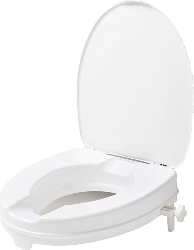 SecuCare - Toiletverhoger - Wit - Polypropyleen - Hoogte 60 mm