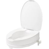 Secucare Deluxe Toiletverhoger met klep - Wit - hoogte 100 mm