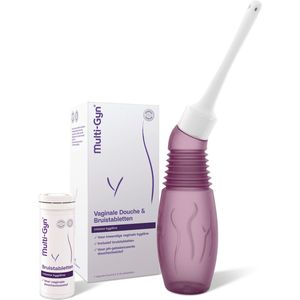 Multi-Gyn - Vaginale Douche & 10 Bruistabletten - Intieme Verzorging - Intieme Hygiene