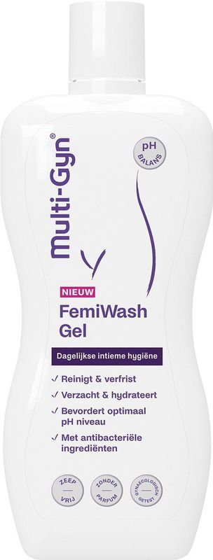 Multi-Gyn - FemiWash Gel - Intieme Reiniger - 200ml - Dermatologisch Getest